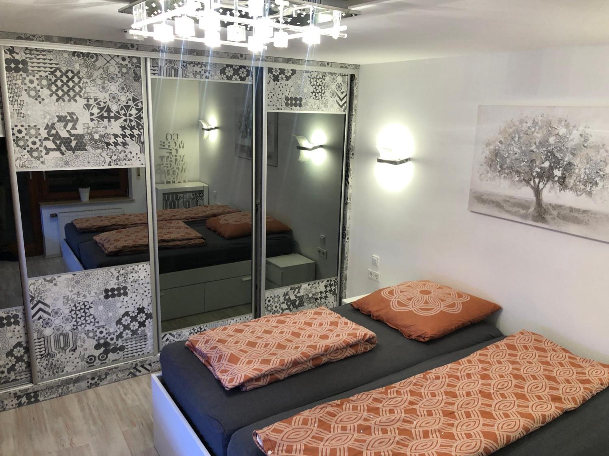 Wunderschoenes 2 Zimmer Apartment Zentrum Goldstadt 포르츠하임 외부 사진